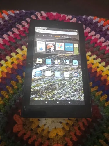 LindoTablet Amazon Fire 7 9a geração 16gb armazenamento