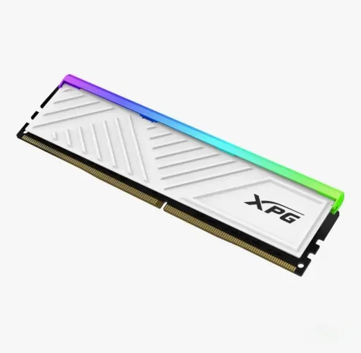 Memória RAM XPG 8x2GB 3200mhz Branca RGB