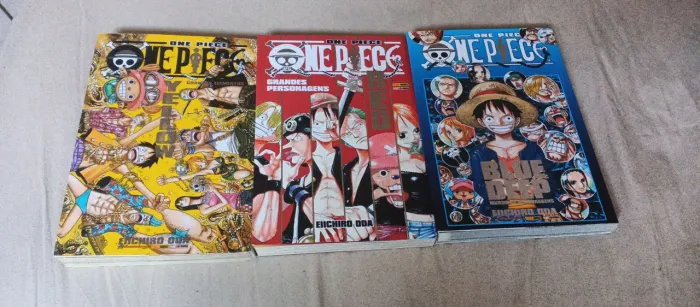 One Piece Yellow, Red e Blue.