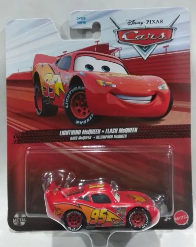 Carrinho miniatura Relâmpago Mcqueen Mattel 1:55