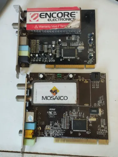 Placa captura de vídeo PCI para desktop no estado