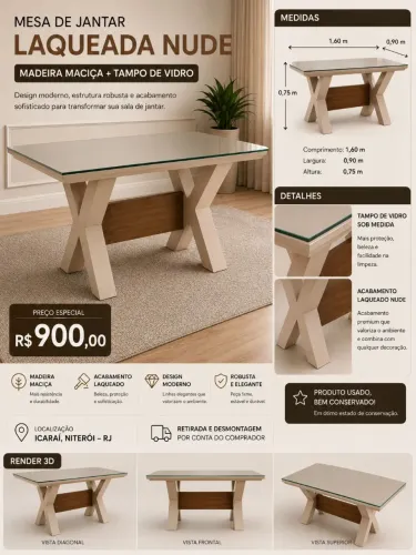 Mesa Madeira