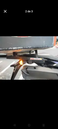 Vendo suporte de baú Lander 250