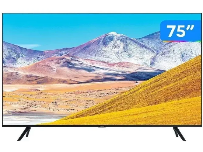 Vendo Smart TV Samsung de 75 polegas para retiradas de peças tudo funcionando, exceto tela