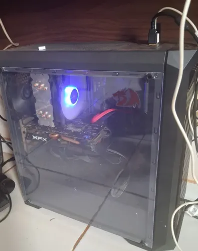 PC Gamer ryzen 5 3600 + 16gb ram ddr4 + rx 470 4gb + 256gb ssd nvme