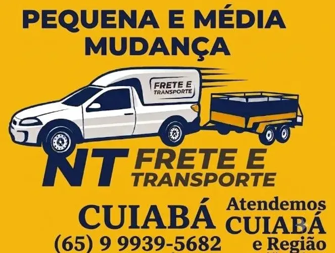 Frete trasporte e grande e pequeno *