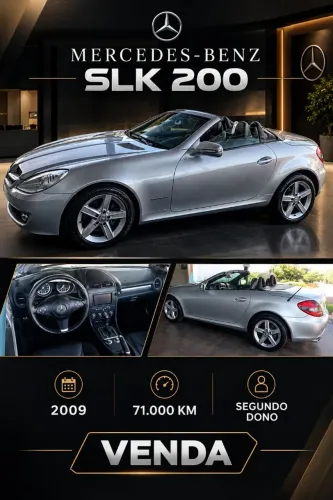 Mercedes-Benz SLK-200 Kompressor 16v/ 200 CGI 16V 2009