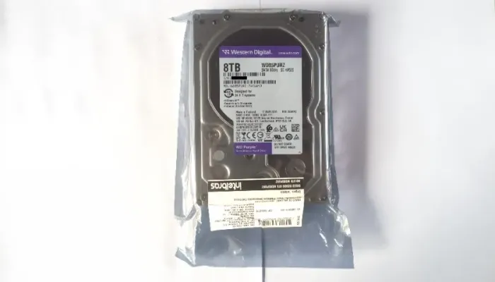 HD 3.5 WD Purple 8TB - WD85PURZ - Novo - Lacrado - Garantia do Fabricante (DVR's / CFTV)