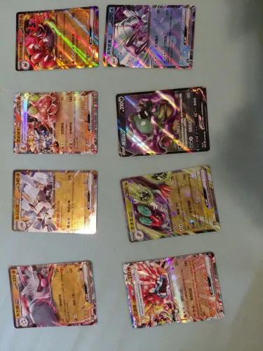 29 Cartas Pokémon Ultra Raras Ex, V, VMAX e VSTAR