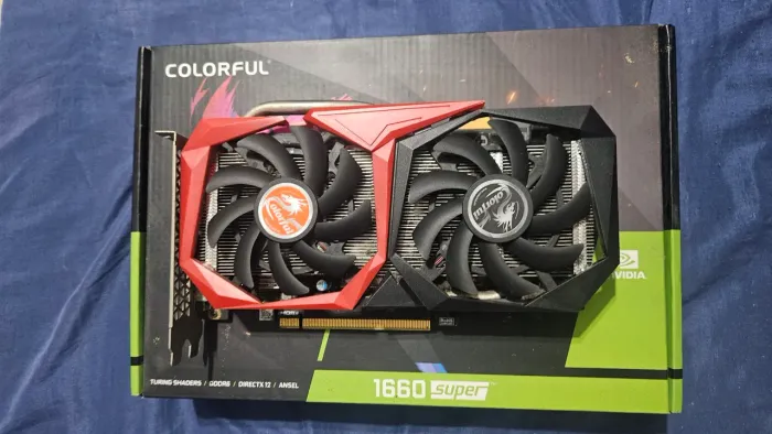 PLACA DE VIDEO GTX 1660 SUPER 6GB RAM COLORFUL