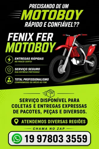 Motoboy para encomendas