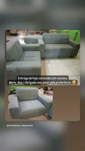 Sofá de 2 e 3 Lugares de fabrica