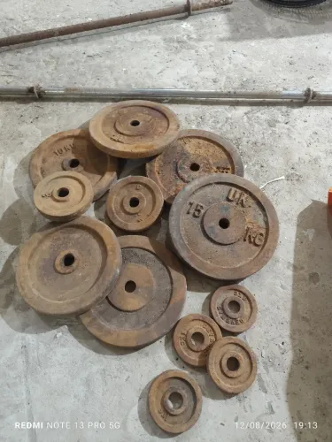 anilha, peso, musculação