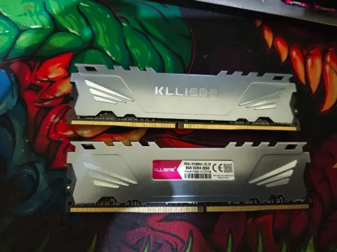 Kit Memoria RAM DDR4 Kllisre 16gb (2x8) 2666Mhz