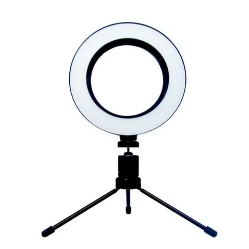 Luz Iluminador Ring Light 8 Polegadas 40 Led Usb Misto Mesa