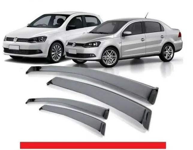 Calha de chuva Defletor Voyage Gol G5 4 P Gol G6 G7 G8 aqkkm szokw
