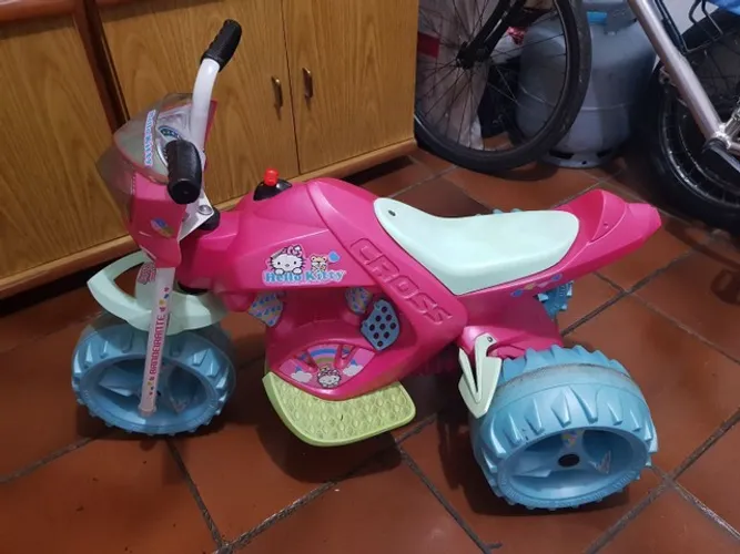Moto Elétrica Infantil Menina Hello Kitty Original "Leia o Anúncio".