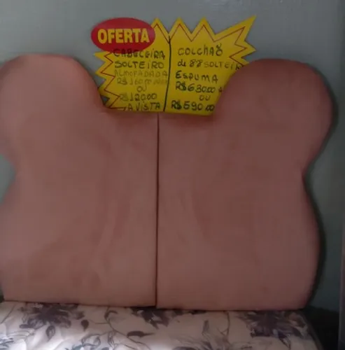Linda cabeceira para cama solteiro!