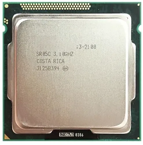 Processador gamer Intel Core i3-2100 BX80623I32100 de 2 núcleos e 3.1GHz