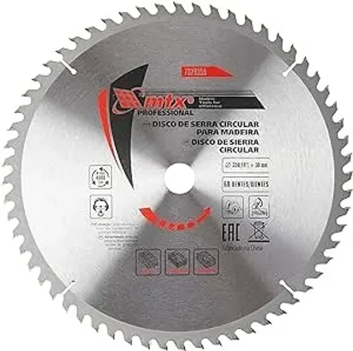 Mtx Disco Circular Widea 350 14 X 30 Mm X 60 Dentes