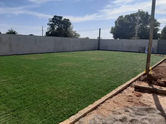 Construção Quadras - Grama sintética