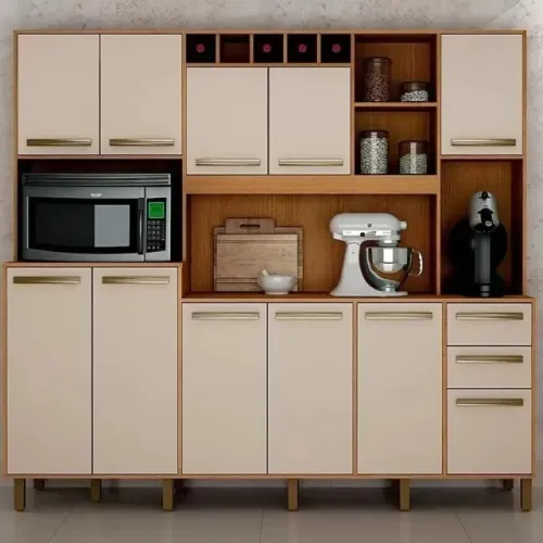 Armário Cozinha 11 Portas 2 Gavetas. São Produtos Novos Direto da Fábrica P/Sua Casa.