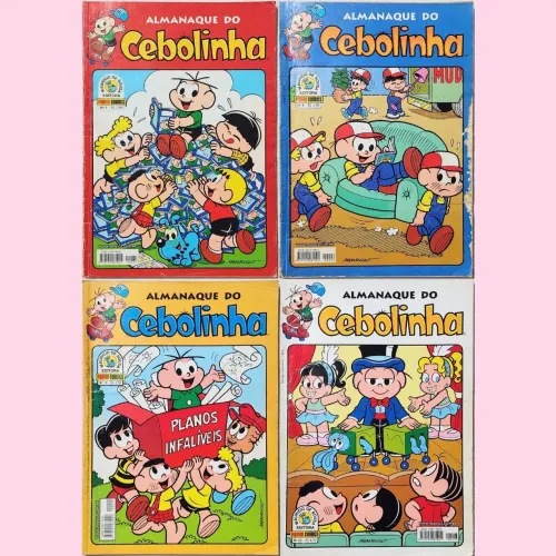 Turma da Mônica - almanaques do Cebolinha (usados)