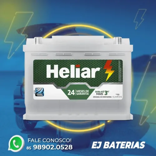 Bateria de carro heliar s10