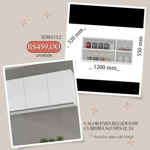 Promoção Aereo de Cozinhas 1.2 - 12/12