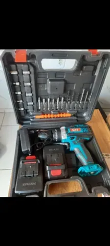 Parafusadeira e Furadeira 21v 2 bateria 
