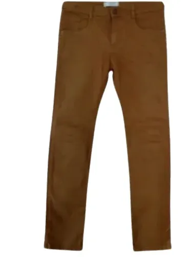 Calça de Sarja Infantil Elástano Menino tamanho 10
