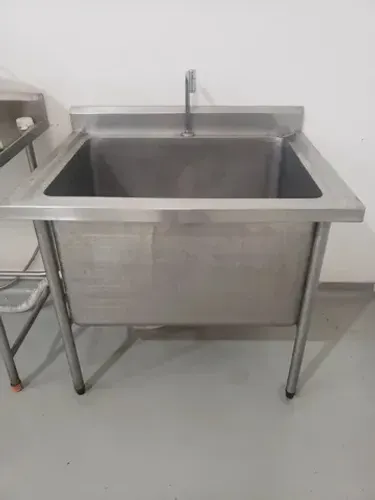 Tanque de Inox para Lavar Peças 