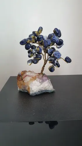 Árvore de cristal de sodalita
