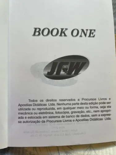 Inglês: A Prática Profissional Do Idioma - Livro JFW - Book 1<br>