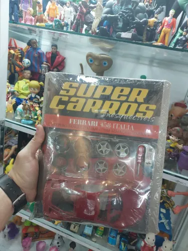 Miniatura Ferrari 458 Italia - Super Carros
