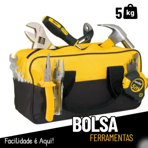 Bolsa Em Lona para Ferramentas com 8 Divisões 5kg _ FE25