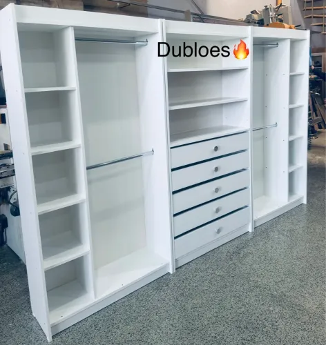  Kit closet Guarda 100% MDF