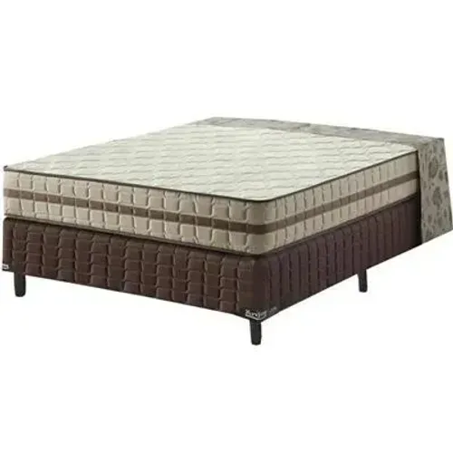 Cama Box Casal + Colchão de Molas