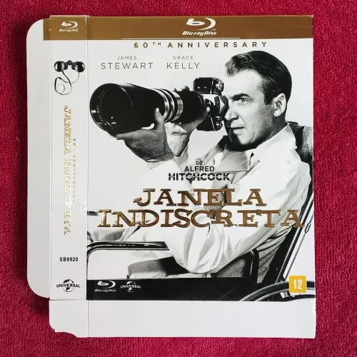 Luva do Blu-ray do filme Janela Indiscreta
