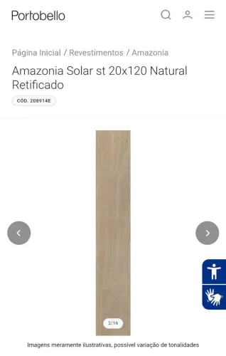 Porcelanato Portobello AMAZONIA SOLAR<br>208914E