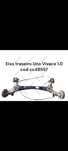 Eixo traseiro Uno Vivace 1.0