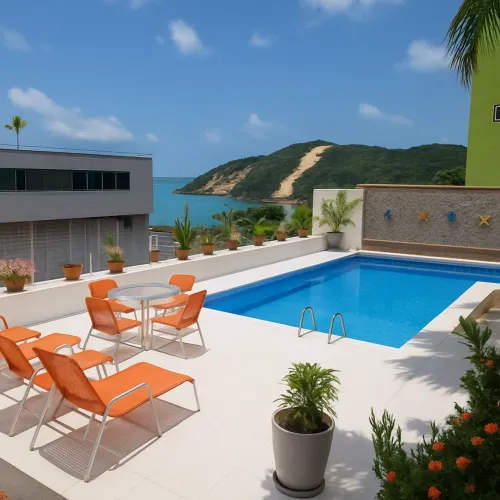 Casa 5 suítes a 100 mts do mar.