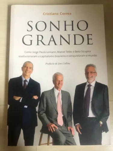 Livro Sonho Grande - Cristiane Correa