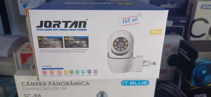 Câmera de Segurança Inteligente JORTAN Wifi