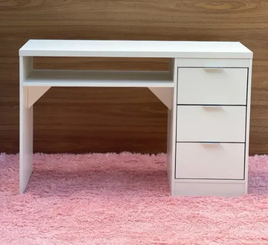 Mesa Unha e Gel 3 Gavetas 100 % MDF Promoção entrega gratuita na grande vitória ES 