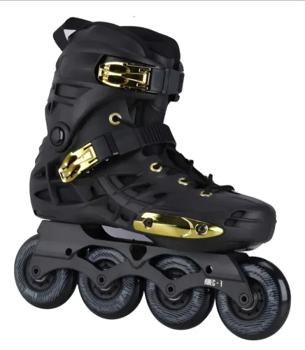 Patins Oxer Darknes Gold In Line Abec 7