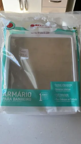 Armário para banheiro Sintex