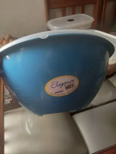 Bowl de Plástico Elegance - Azul