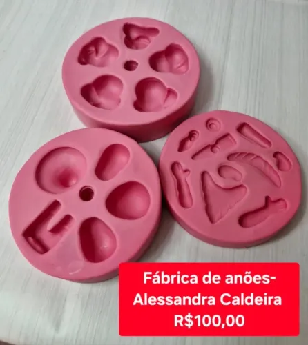 Moldes para biscuit Fábrica de anões