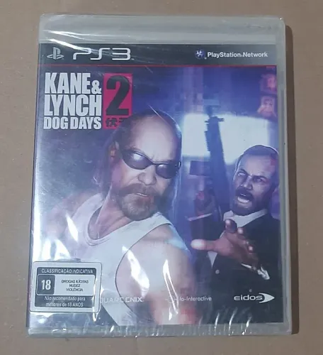 Jogo de ps3 kane e lynch 2 dog days lacrado